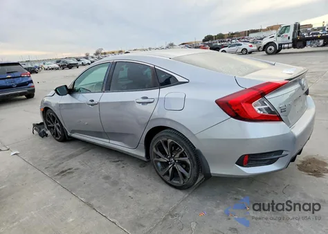 2020 Honda Civic Sport z USA, uszkodzony, nr VIN 19XFC2F89LE010502